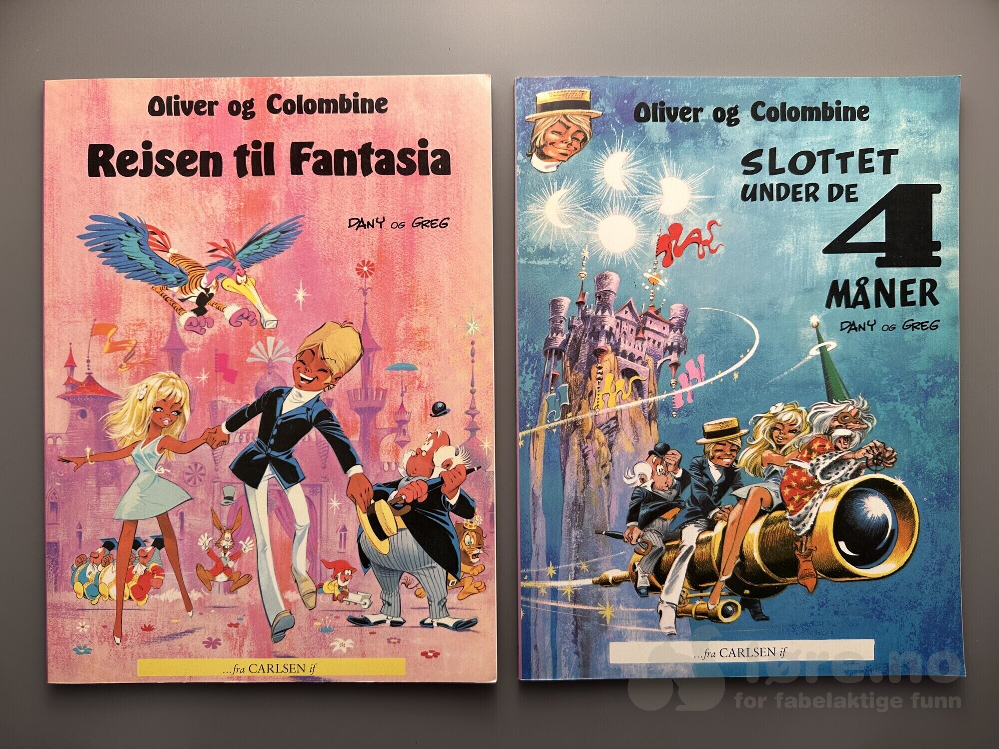 Oliver og Colombine Album Samling!
