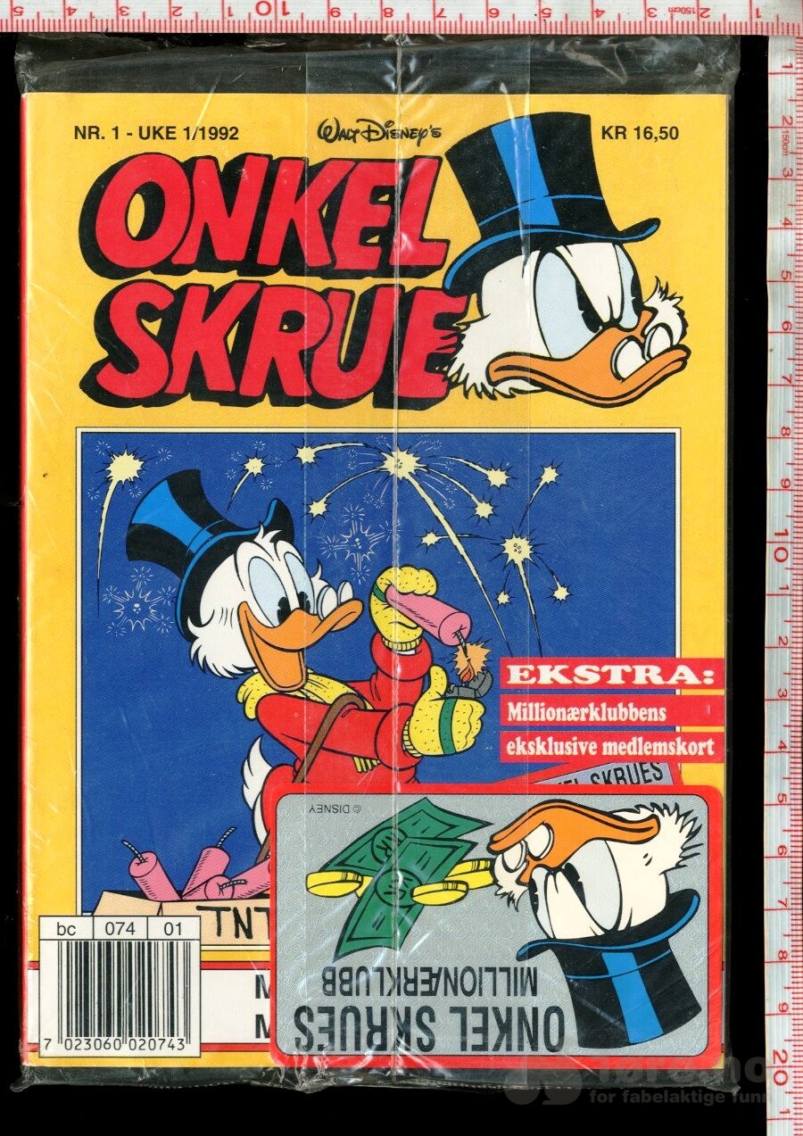 Onkel Skrue 1992 Nr.1