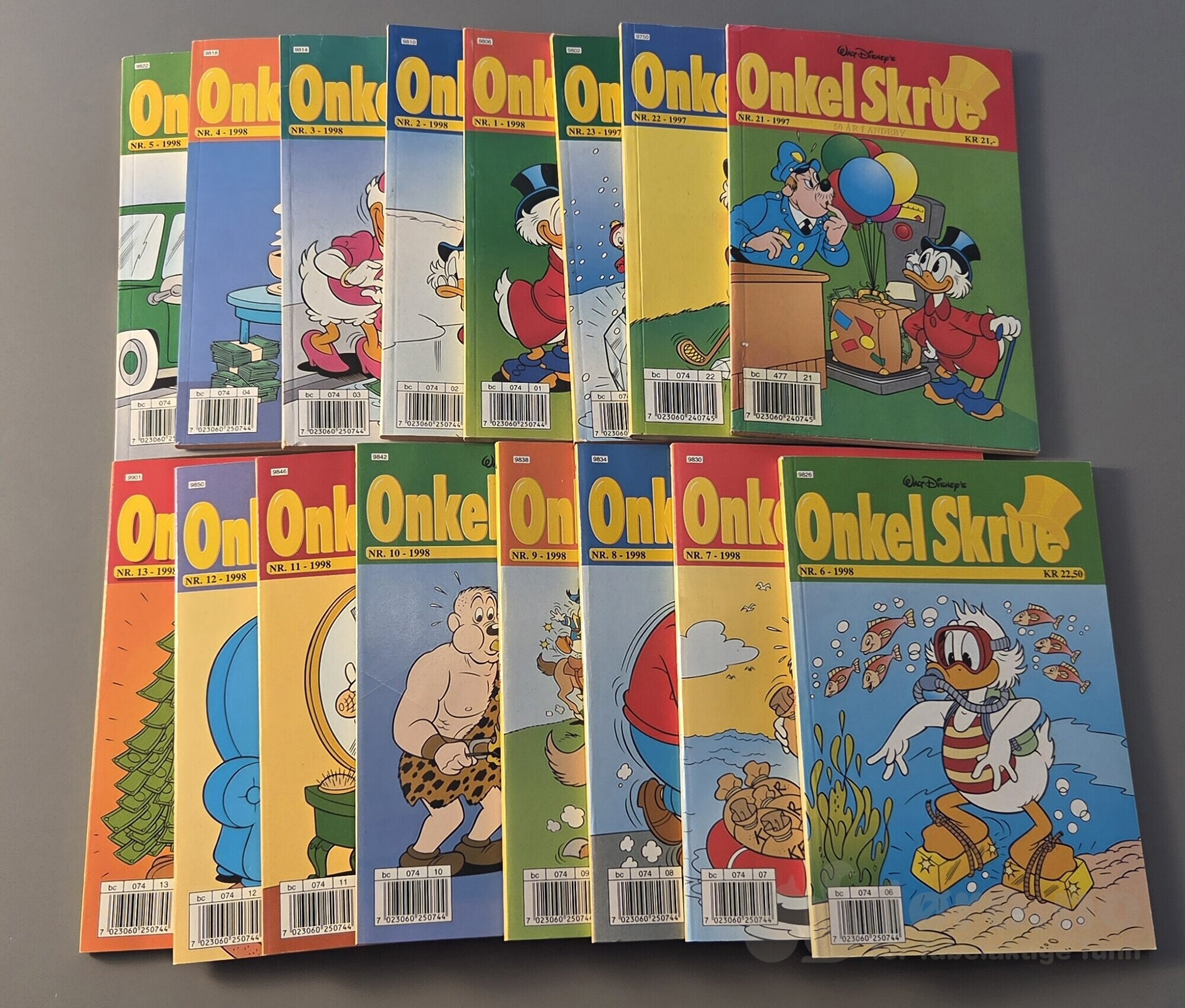Onkel Skrue 1997-1998