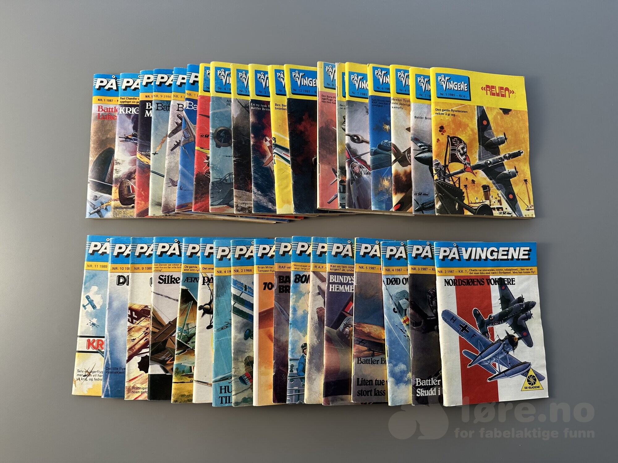 På vingene 1985-1989