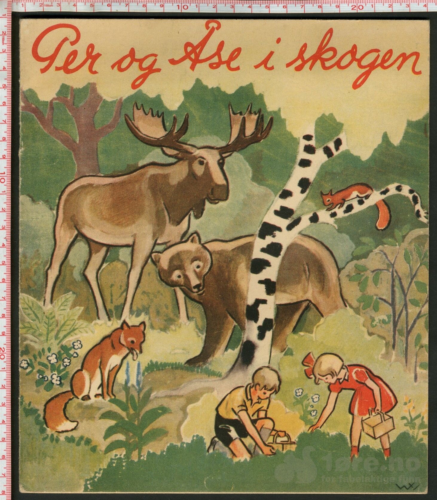 Per og Åse i skogen
