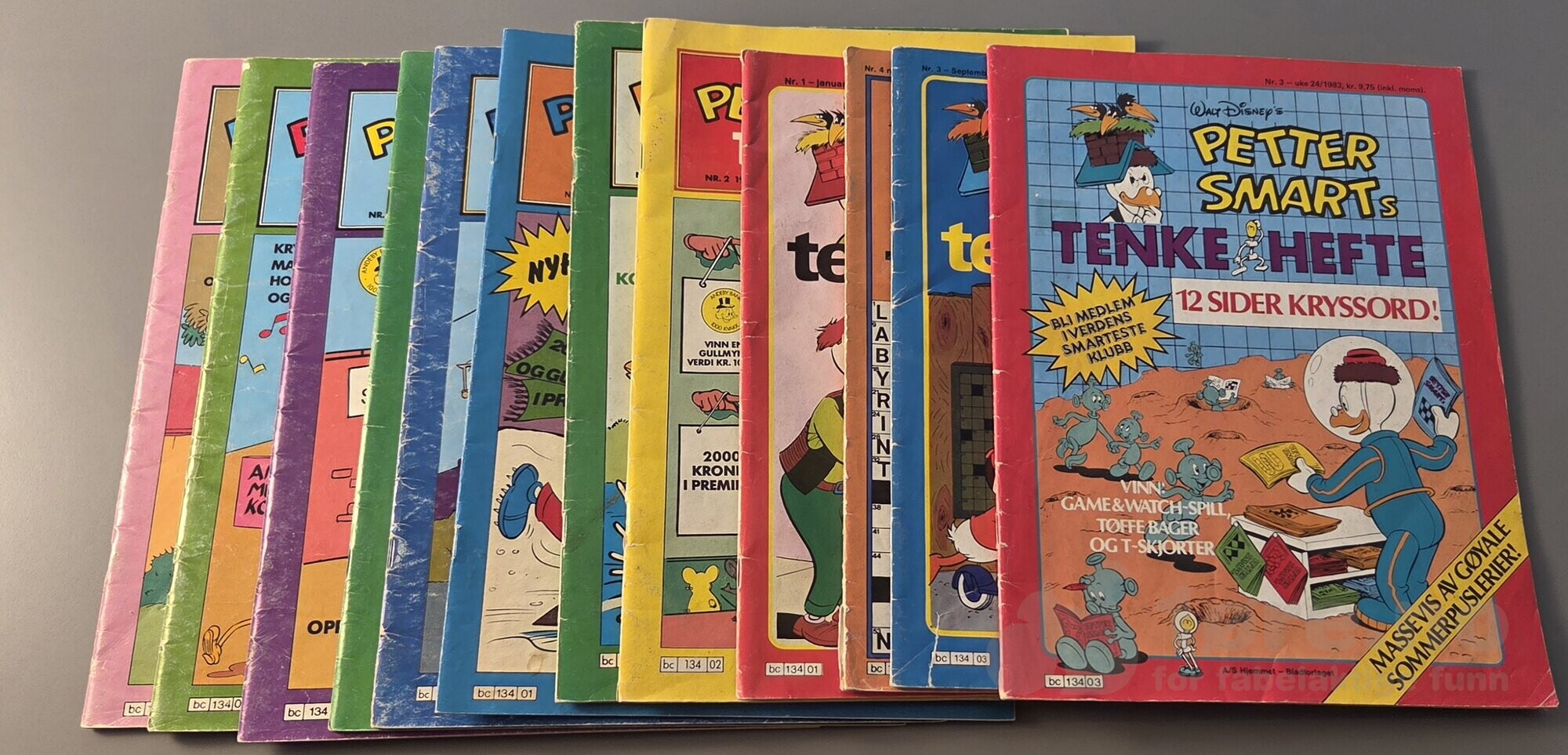 Petter Smarts tenkehefte 1979-1983