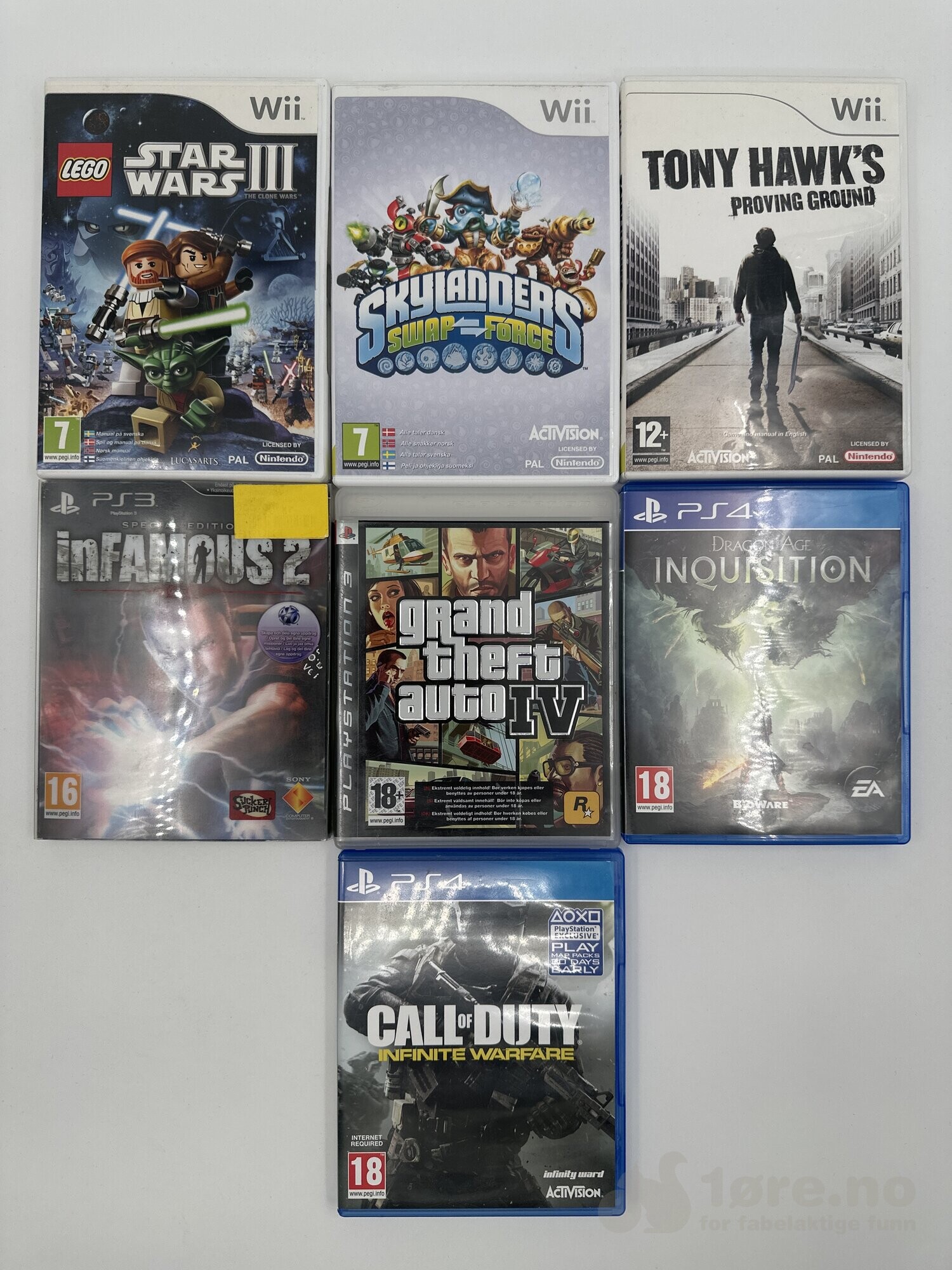 Playstation / Wii - Spill lot