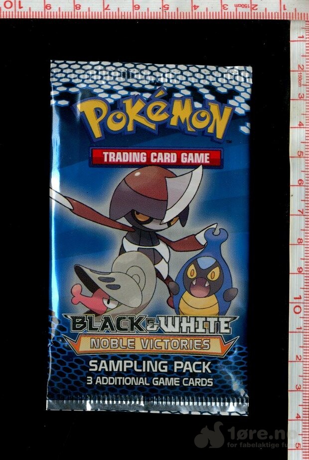 Pokemon Black & White Noble Victories sampling pack (1)