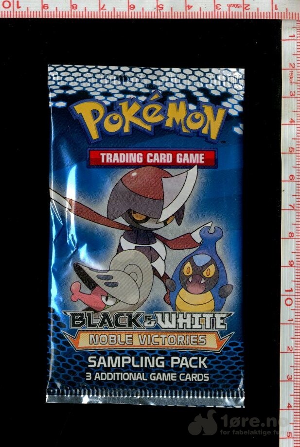 Pokemon Black & White Noble Victories sampling pack (2)