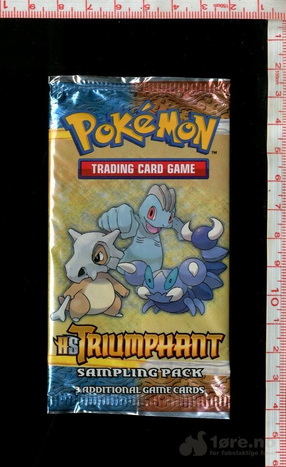Pokemon HS Triumphant sampling pack
