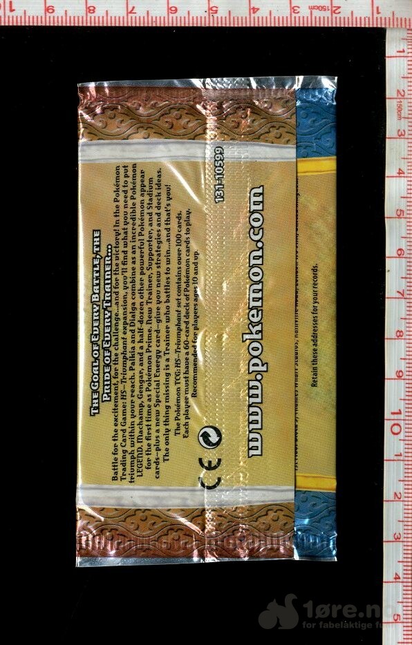Pokemon HS Triumphant sampling pack, bilde 2
