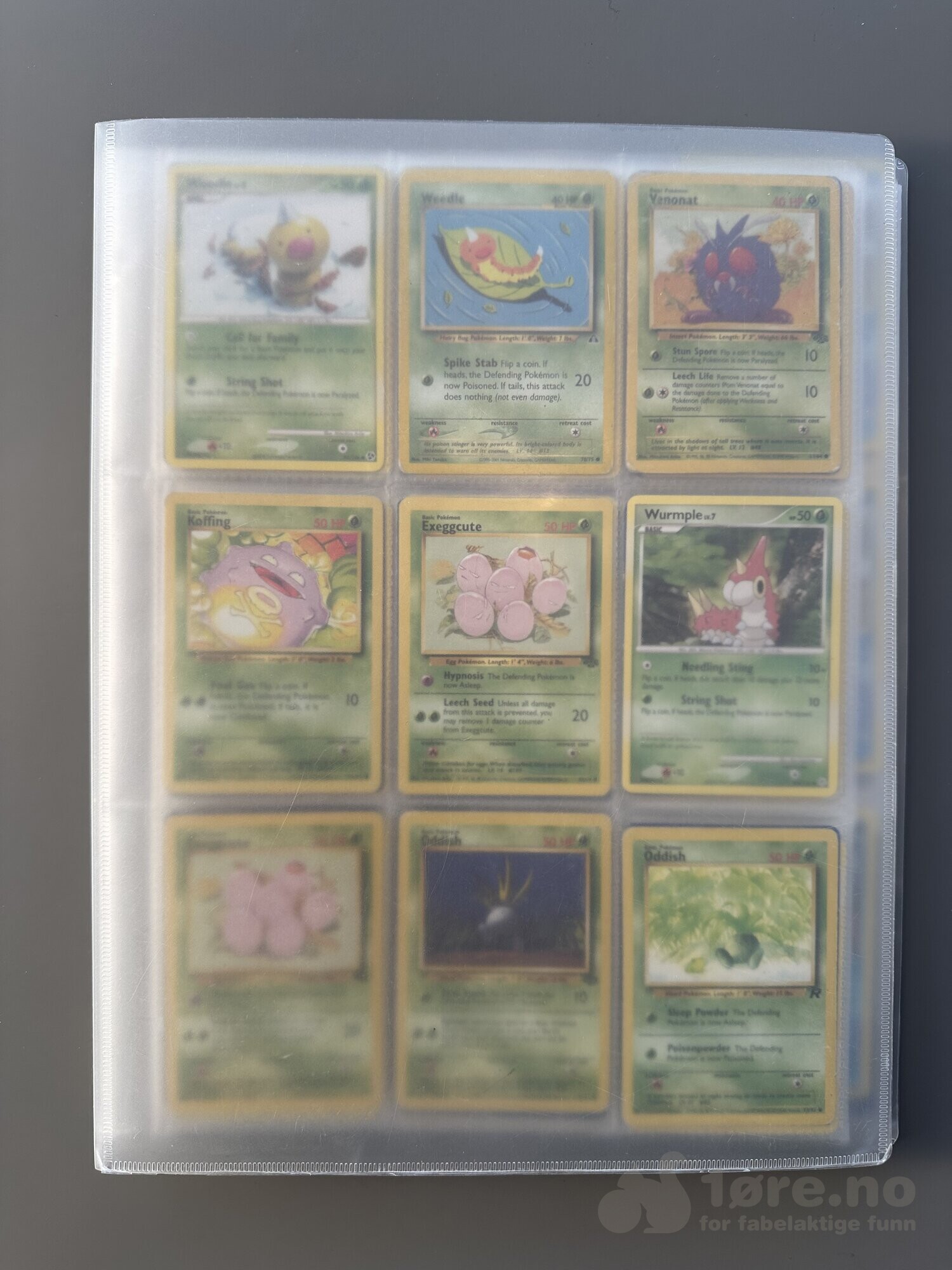 Pokemon Vintage 260 kort