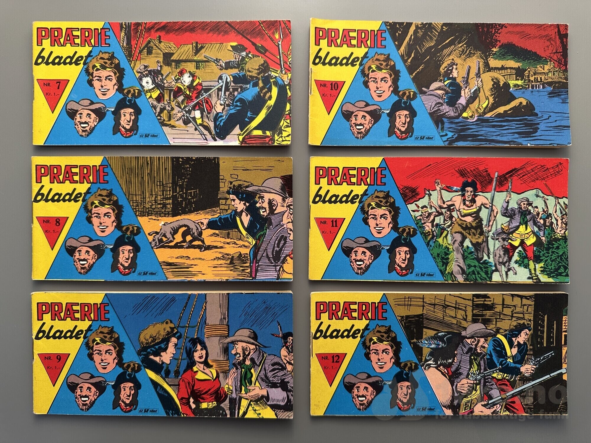 Præriebladet 1972 komplett nr 1-20 i sjekkhefte format!, bilde 3