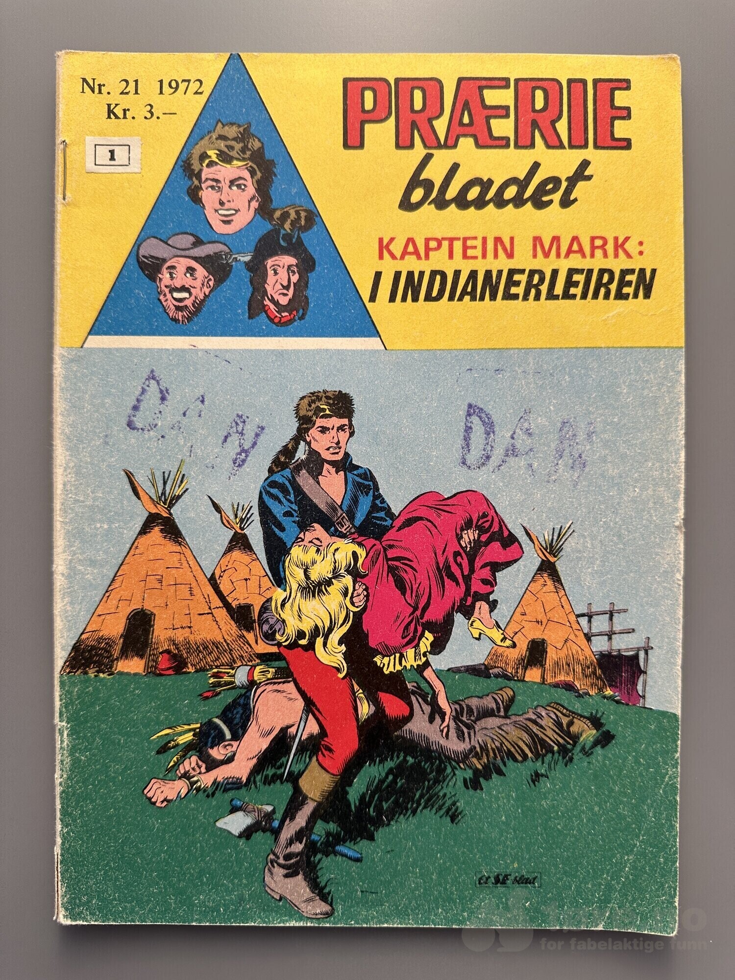 Præriebladet nr 21 1972 - Første i stort format!