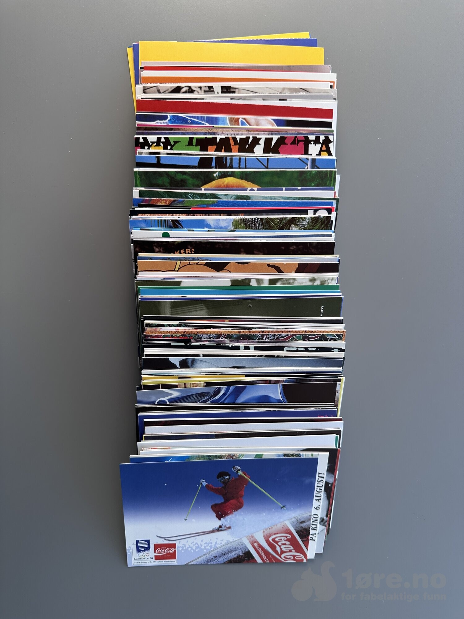 Reklamepostkort 1990-tallet