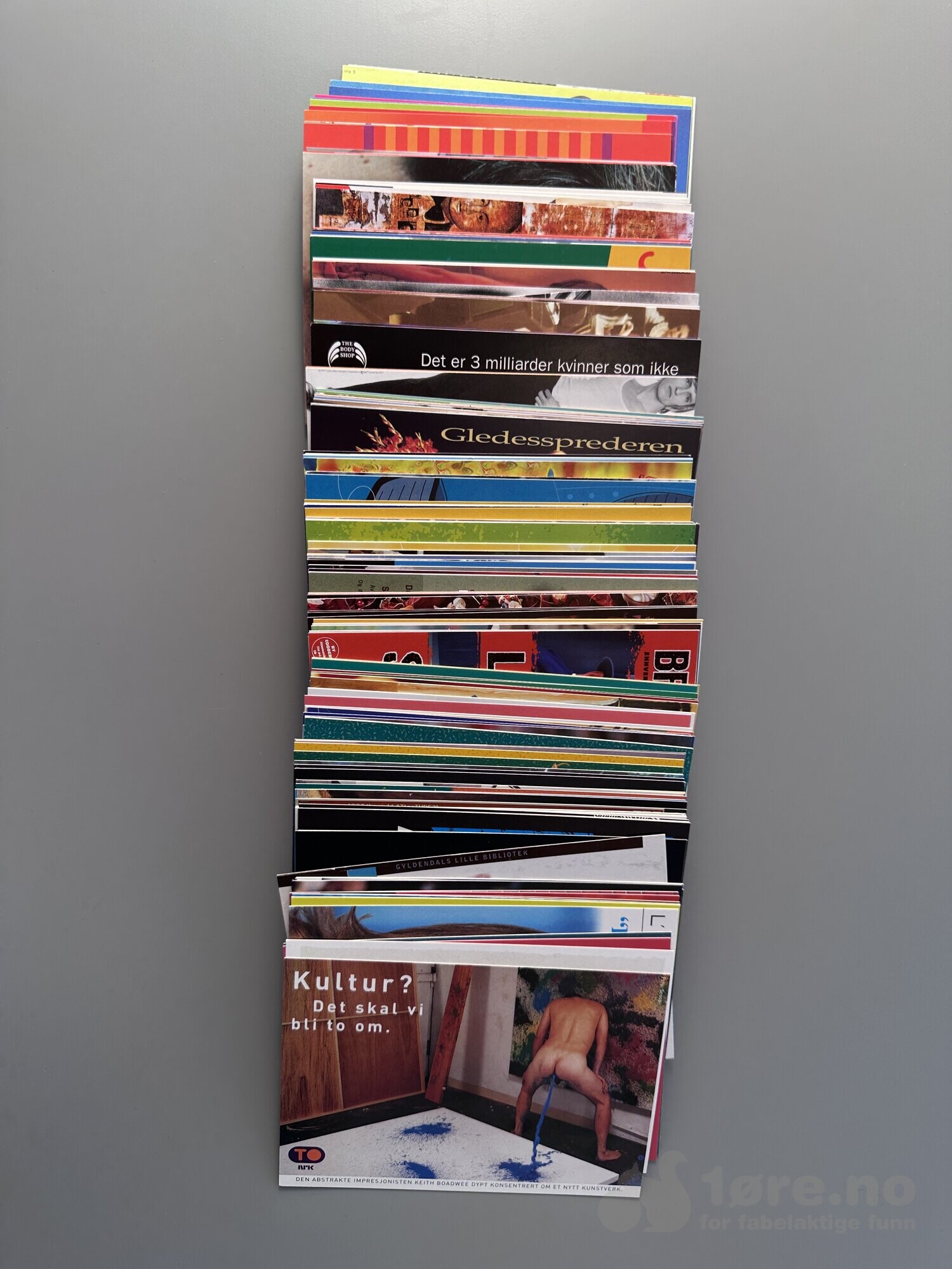 Reklamepostkort 1990-tallet