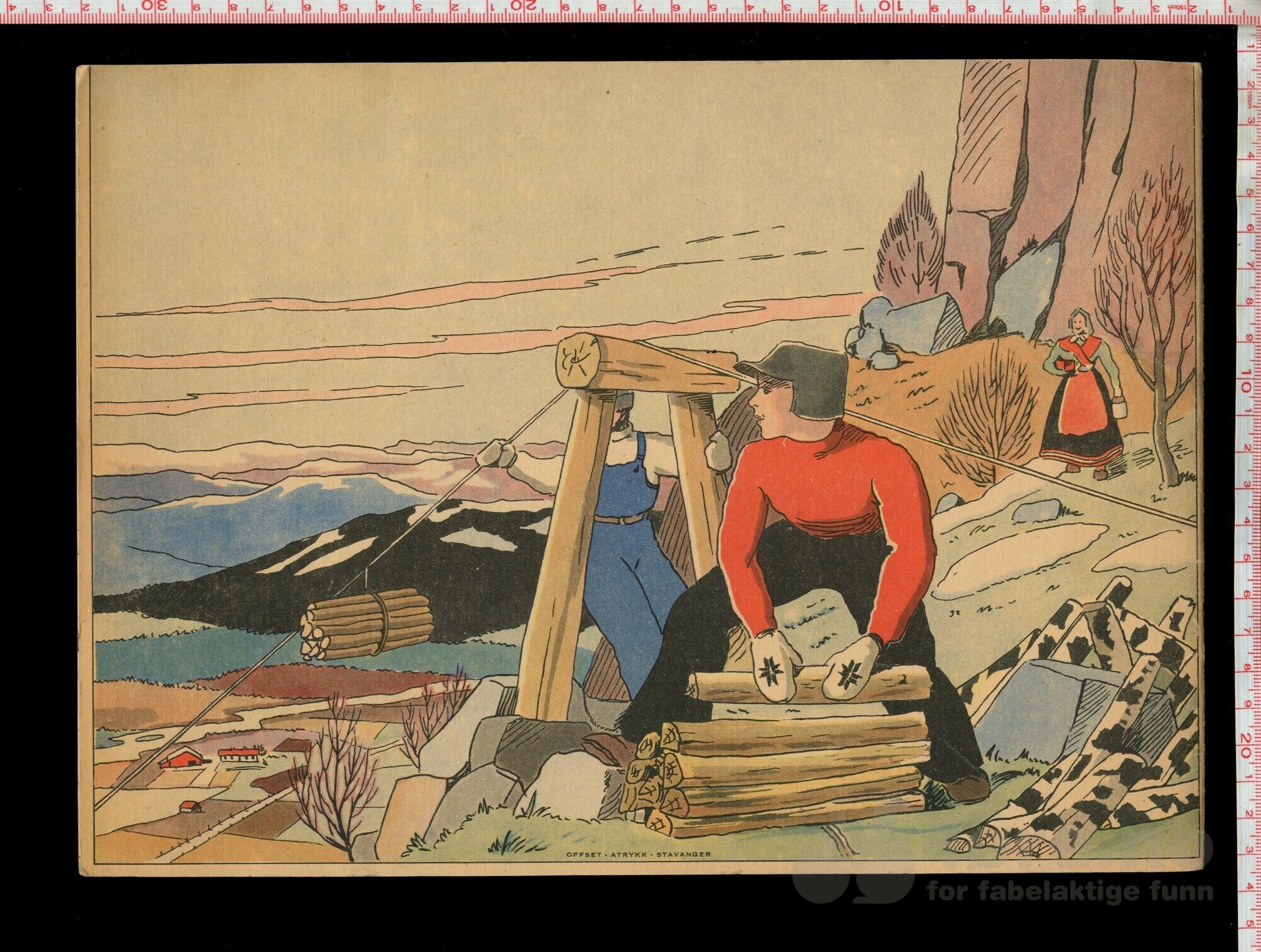 Riis, Kaare & Sjøthun, Jakob - Et år på landet billedbok (1943), bilde 2