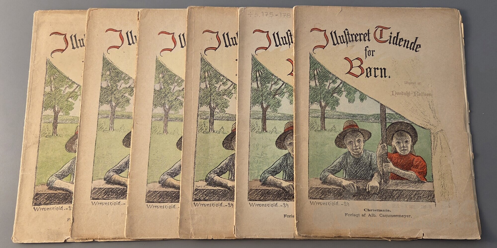 Rolfsen, Nordahl - Illustreret Tidende for Børn 1889-90
