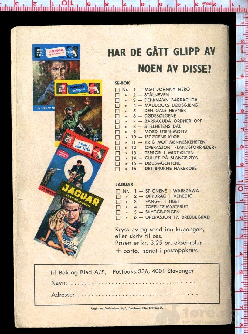SABOTØR Q5 1971 Nr.1, bilde 2