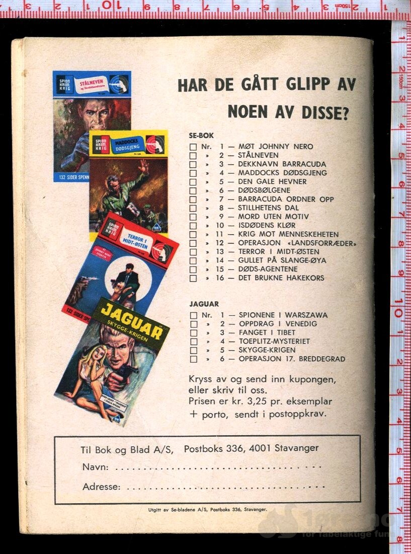 SABOTØR Q5 1971 Nr.2, bilde 2
