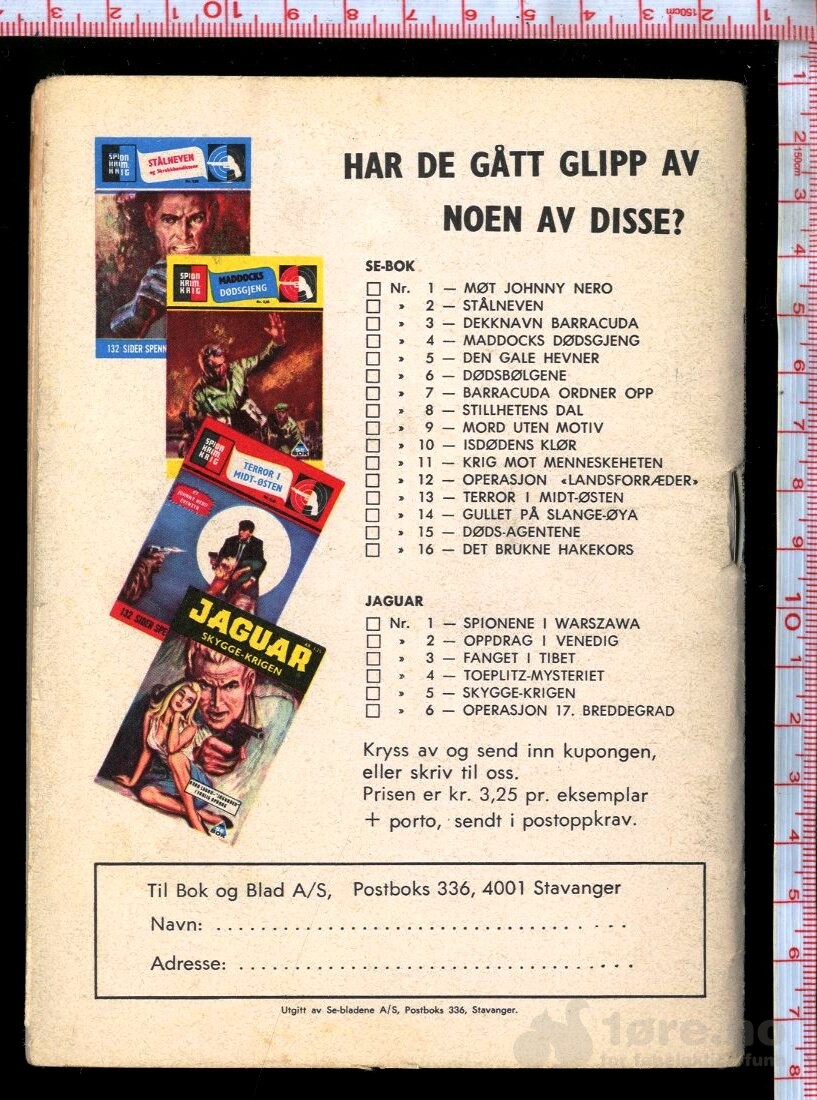 SABOTØR Q5 1972 Nr.10, bilde 2