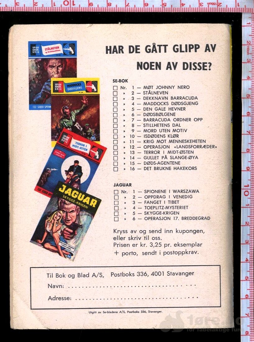 SABOTØR Q5 1972 Nr.11, bilde 2