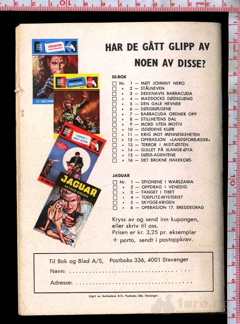 SABOTØR Q5 1972 Nr.5, bilde 2
