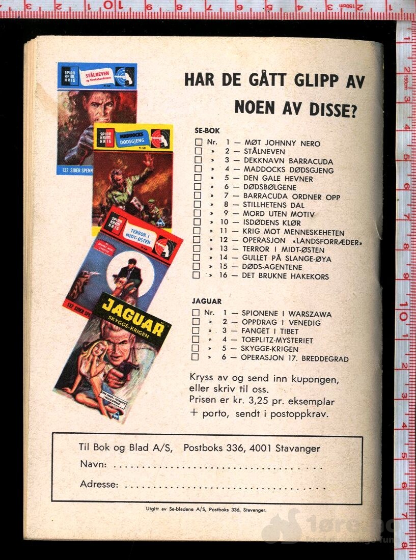SABOTØR Q5 1972 Nr.6, bilde 2