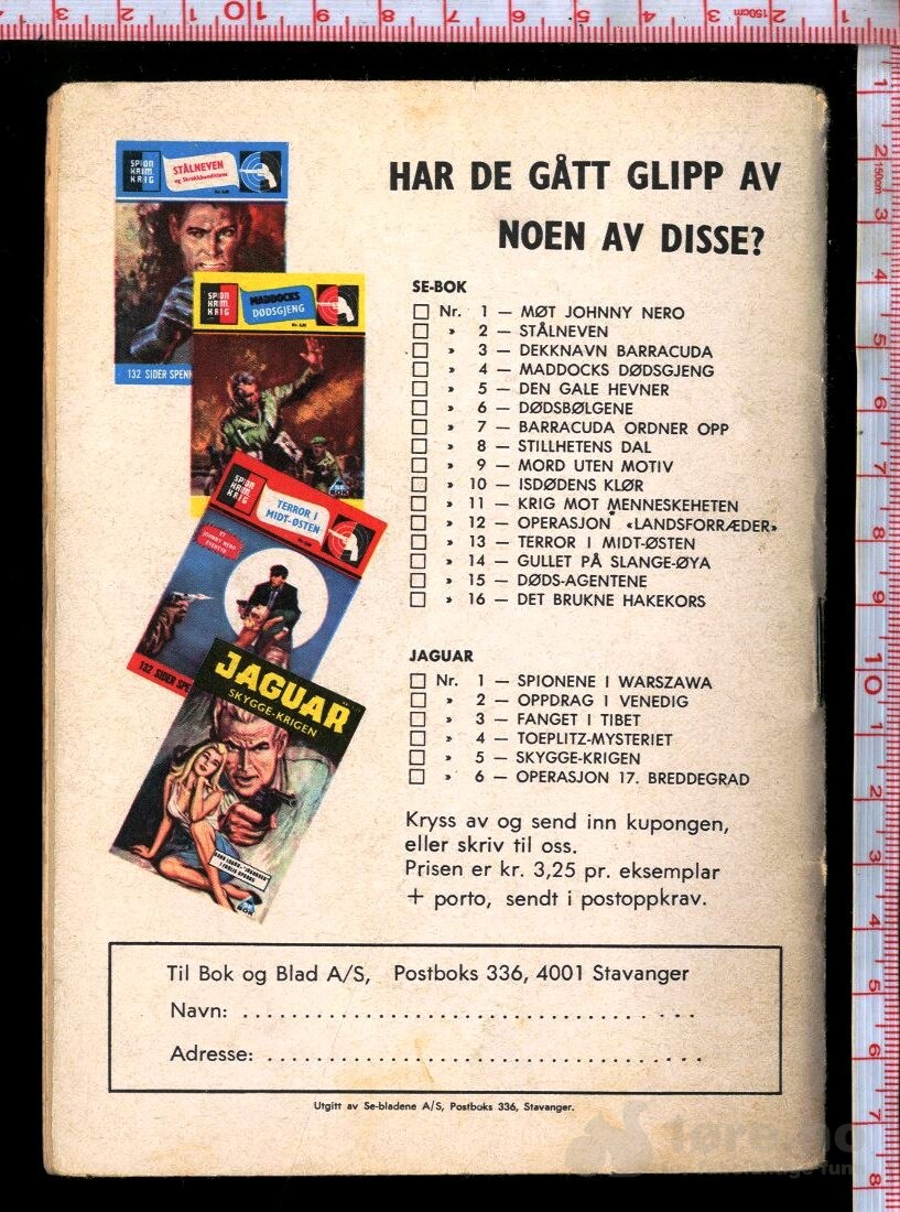 SABOTØR Q5 1972 Nr.7, bilde 2
