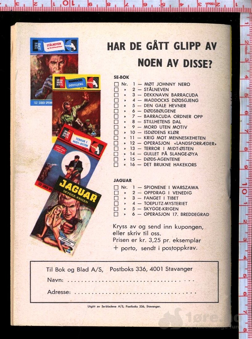SABOTØR Q5 1972 Nr.9, bilde 2