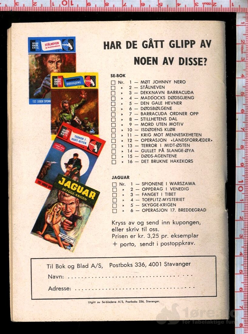 SABOTØR Q5 1973 Nr.1, bilde 2
