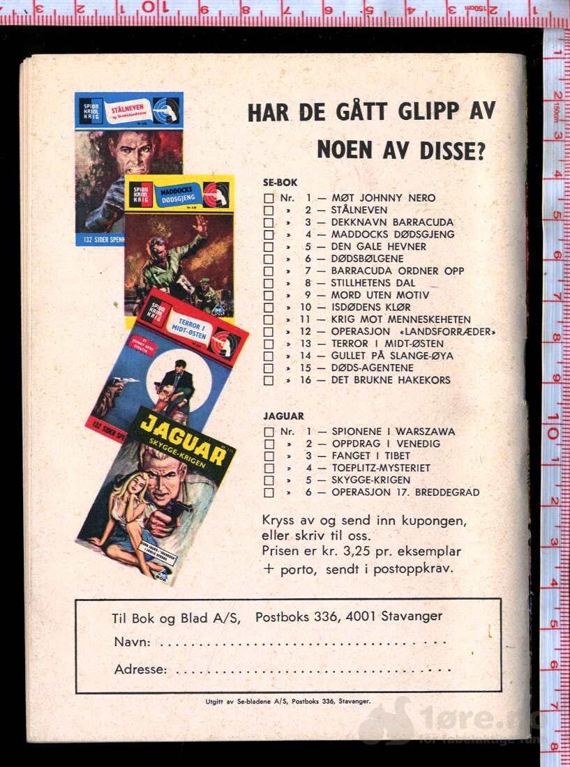 SABOTØR Q5 1973 NR.10, bilde 2
