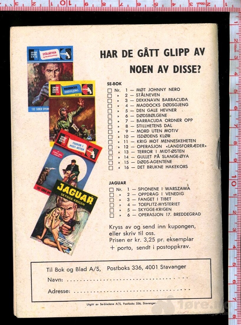 SABOTØR Q5 1973 Nr.12, bilde 2
