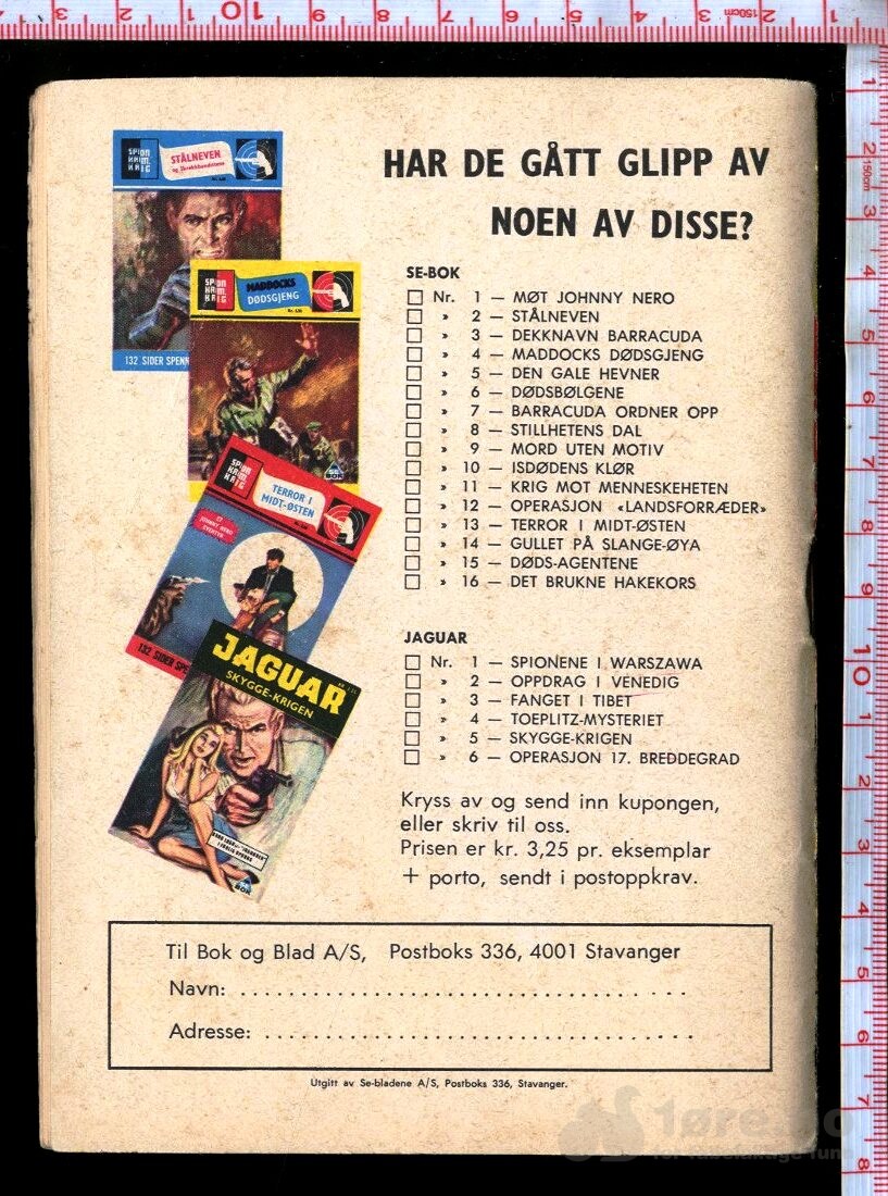 SABOTØR Q5 1973 Nr.9, bilde 2