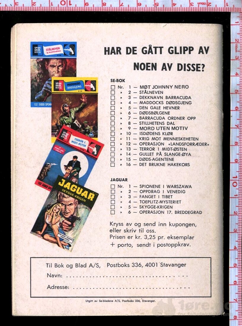 SABOTØR Q5 1974 Nr.10, bilde 2