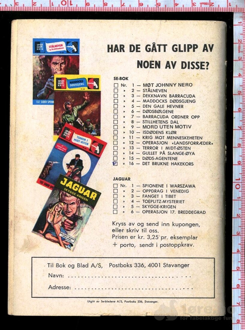 SABOTØR Q5 1974 Nr.12, bilde 2