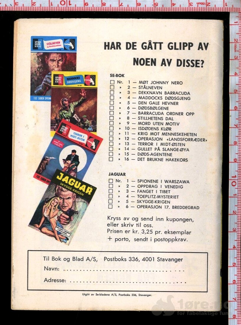 SABOTØR Q5 1974 NR.4, bilde 2