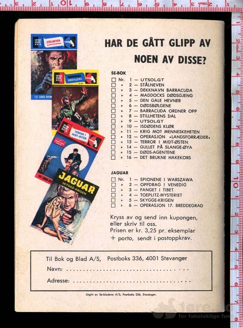 SABOTØR Q5 1974 Nr.5, bilde 2