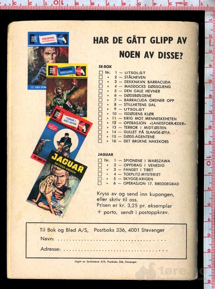 SABOTØR Q5 1974 Nr.7, bilde 2