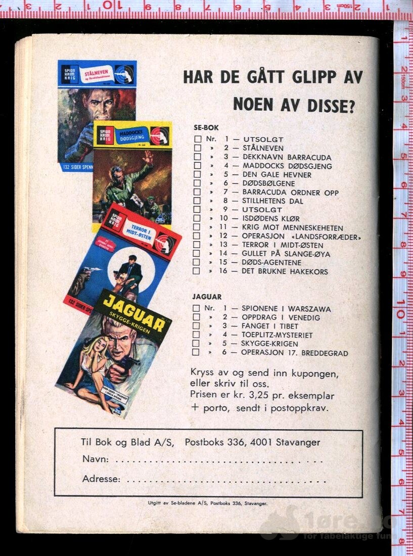 SABOTØR Q5 1974 Nr.8, bilde 2