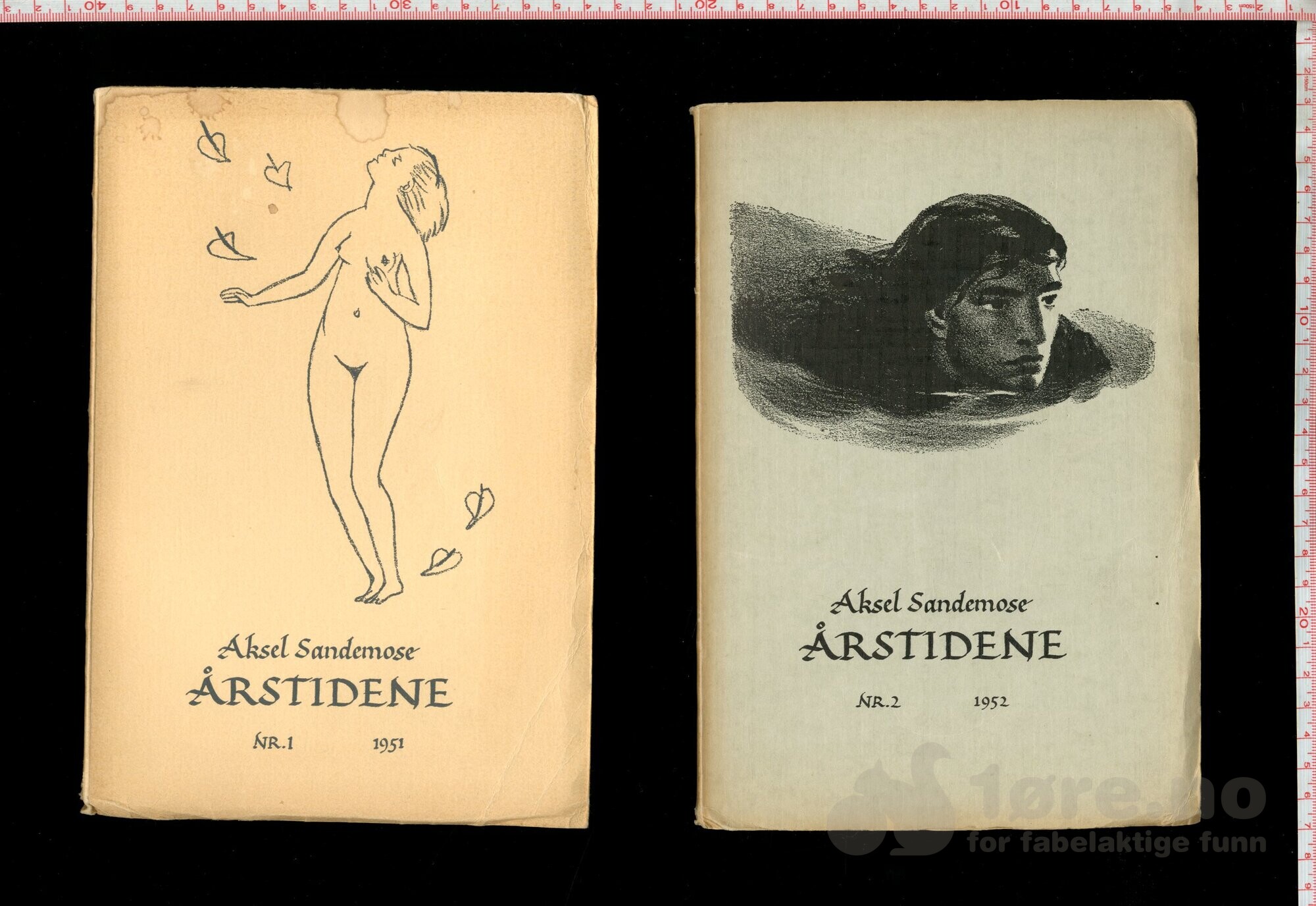 Sandemose, Aksel - Årstidene 1951-53 Nr 1-6