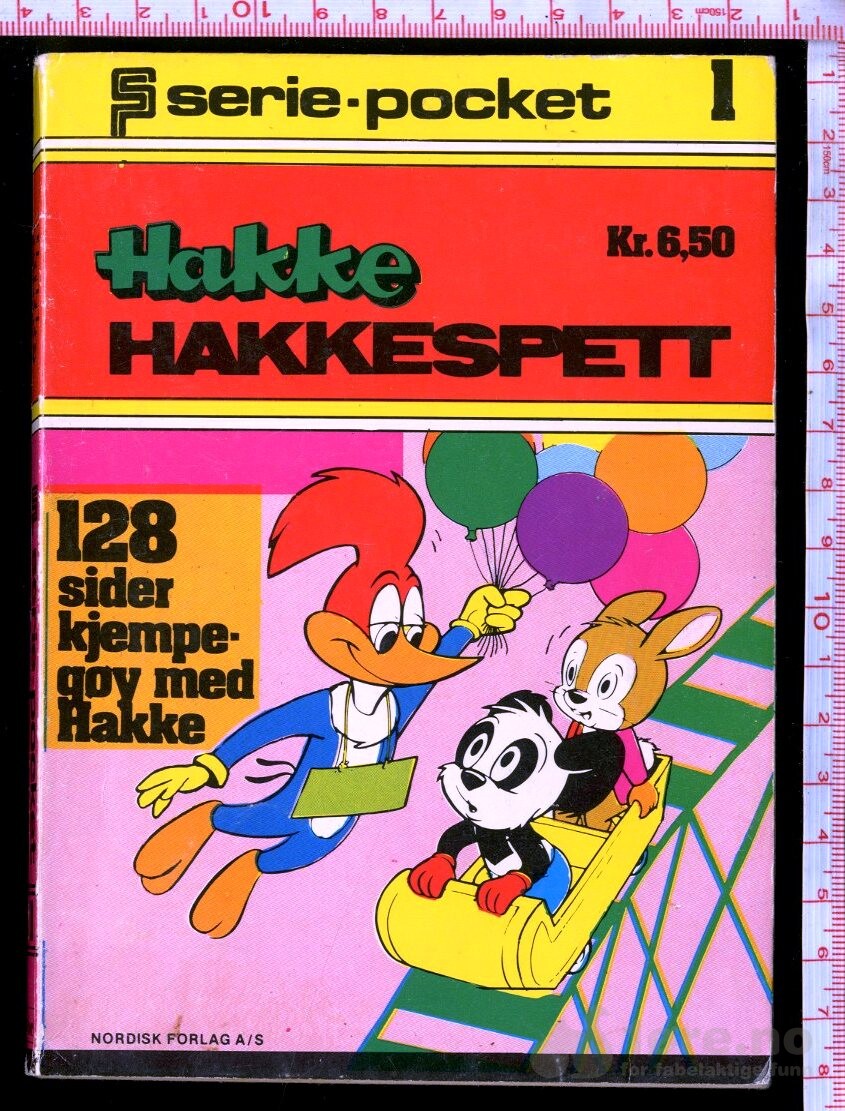 Serie-pocket 1 Hakke Hakkespett