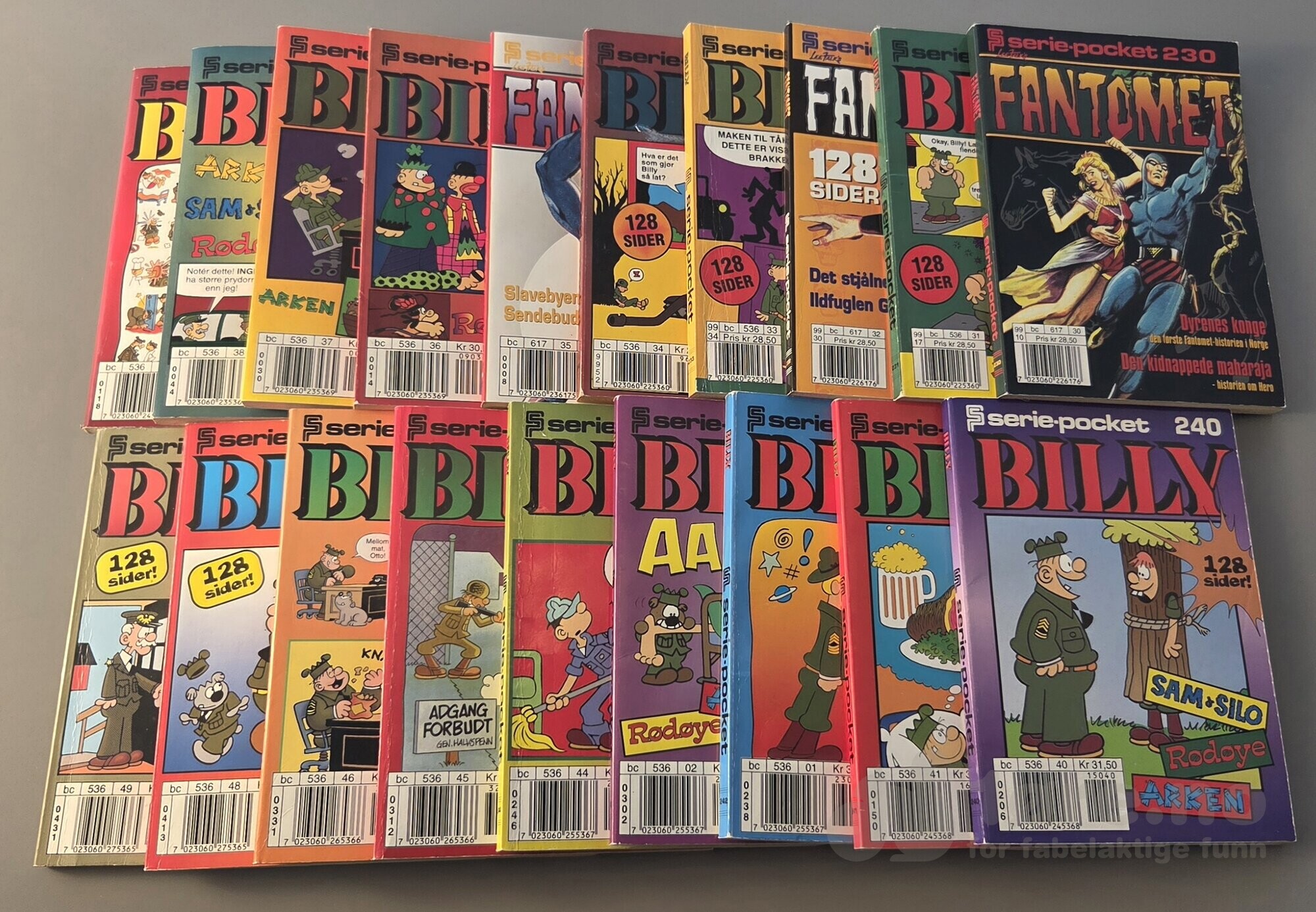 Serie-pocket Nr.230-249
