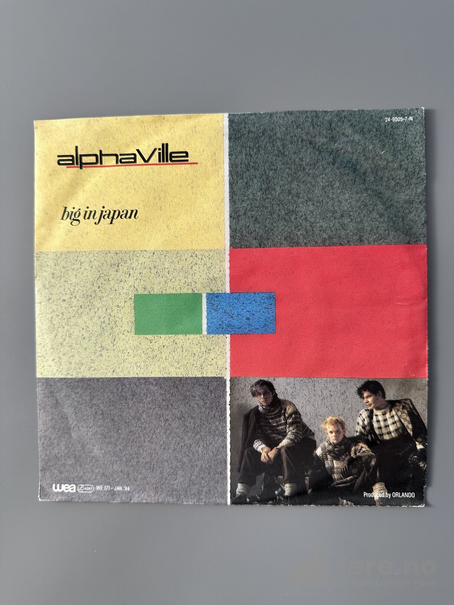 Singel - AlphaVille - Big in Japan