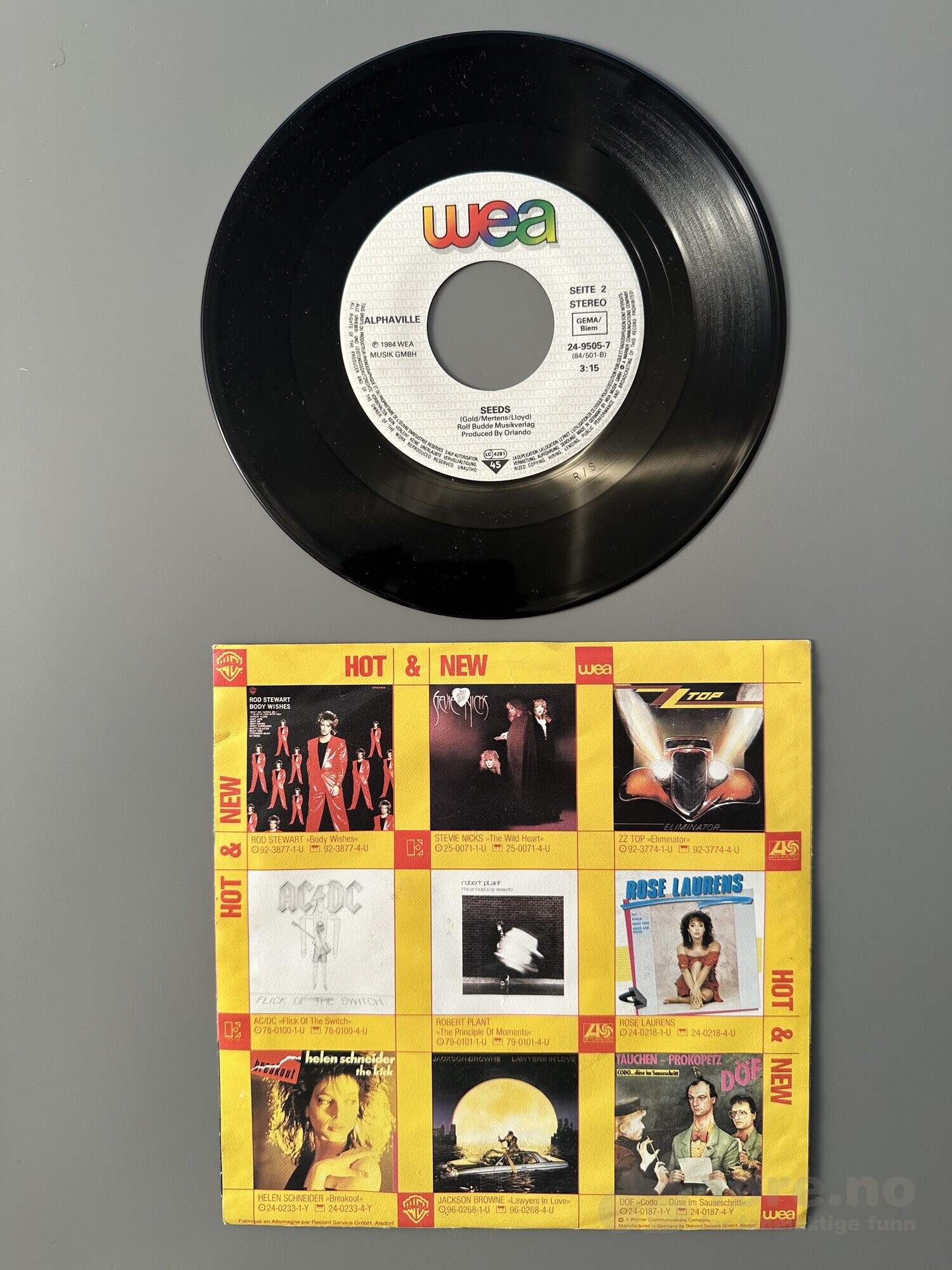Singel - AlphaVille - Big in Japan, bilde 3