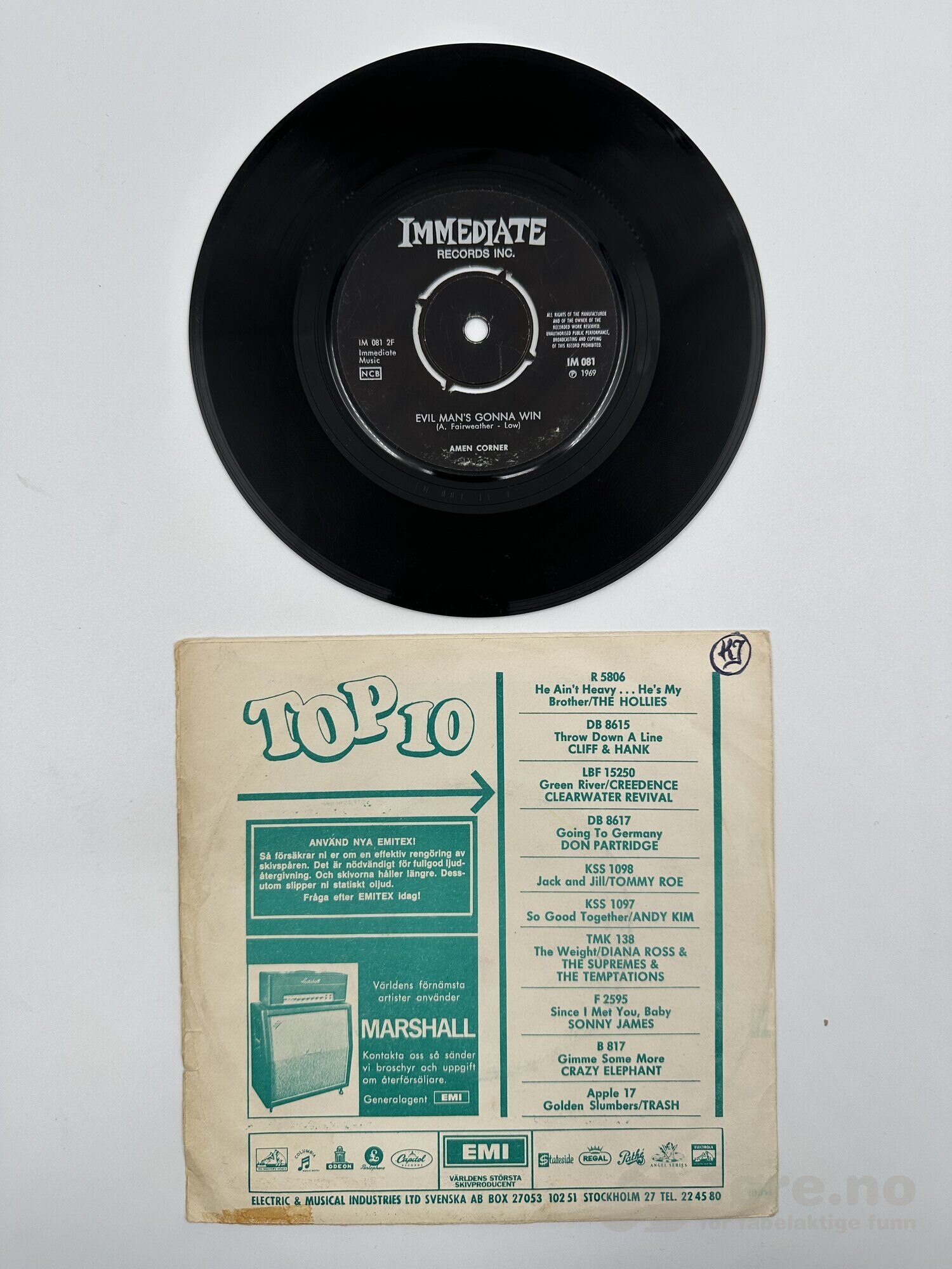 Singel - Amen Corner – Hello Susie, bilde 3