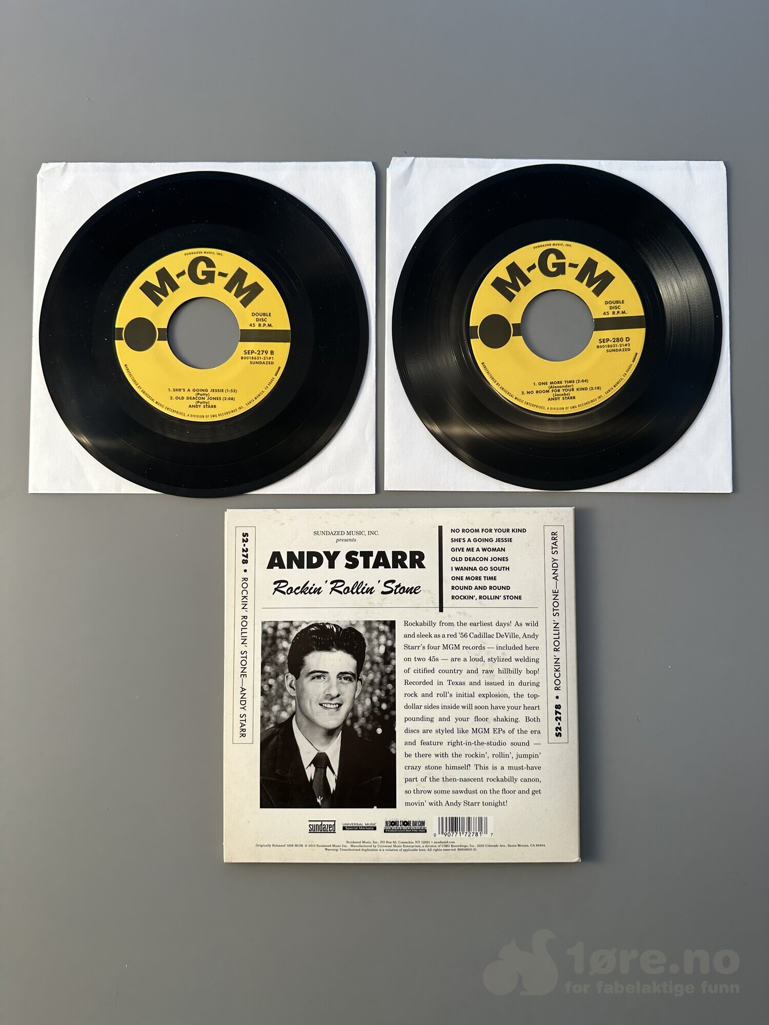 Singel – Andy Starr – Rockin’, rollin stone, bilde 3