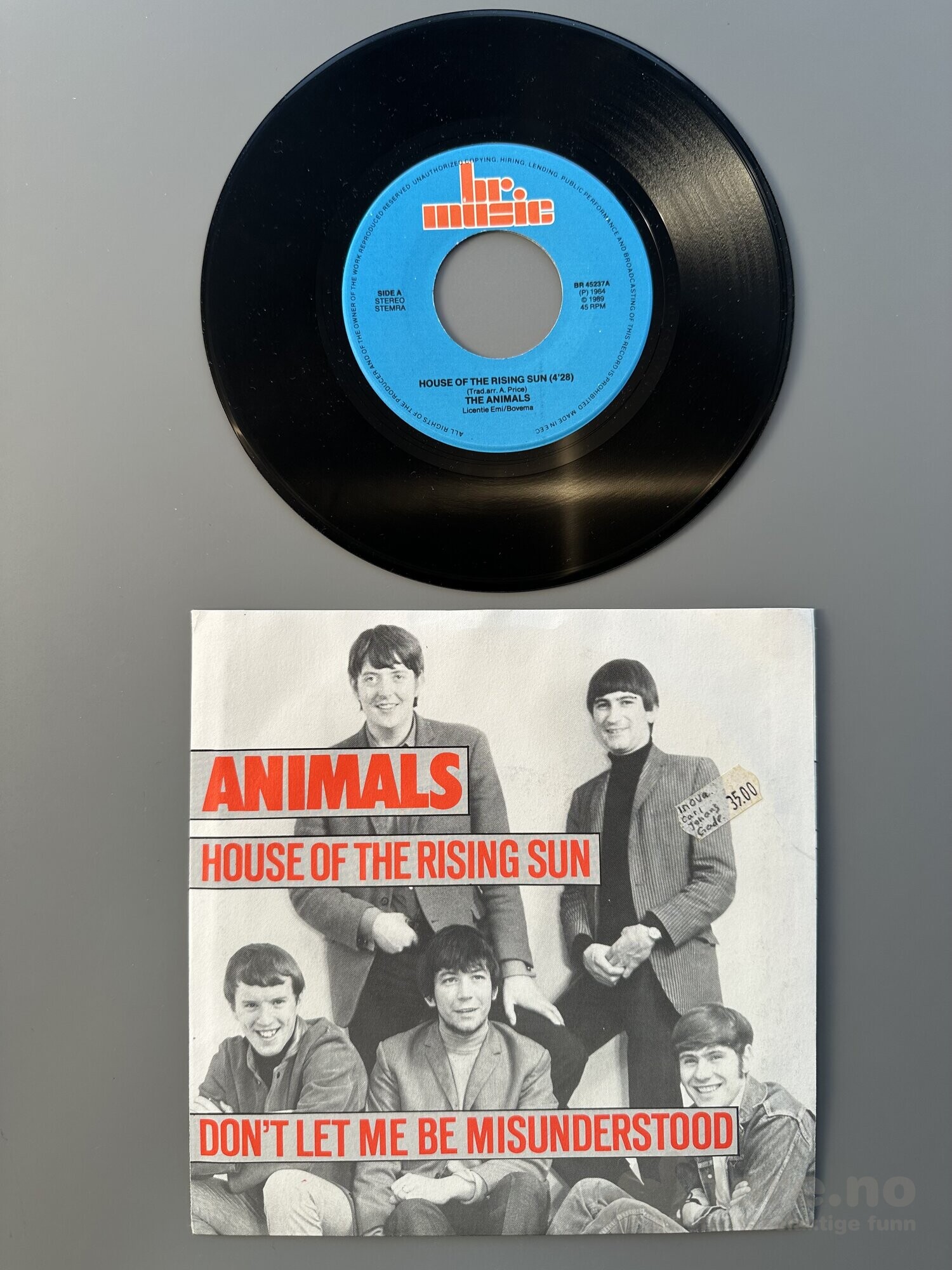 Singel -Animals- House of the rising sun, bilde 2