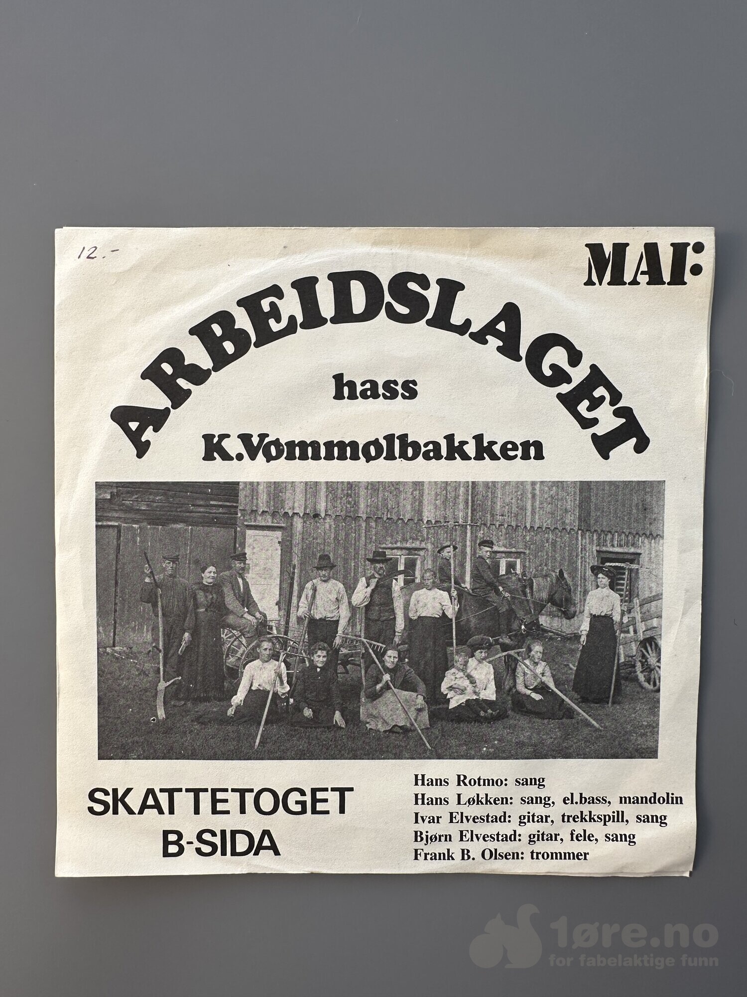 Singel - Arbeidslaget hass K.Vømmølbakken - Skattetoget