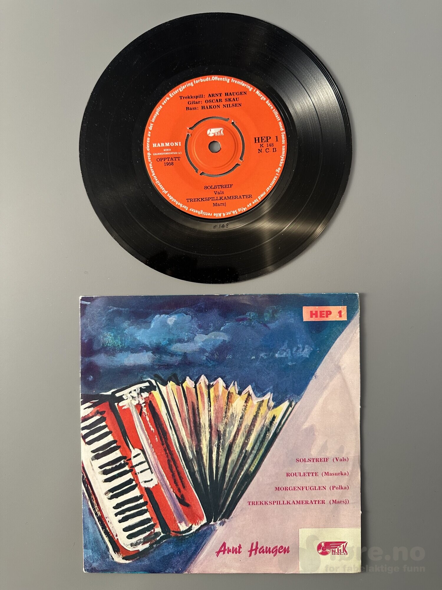 Singel - Arnt Haugen - Solstreif, bilde 2