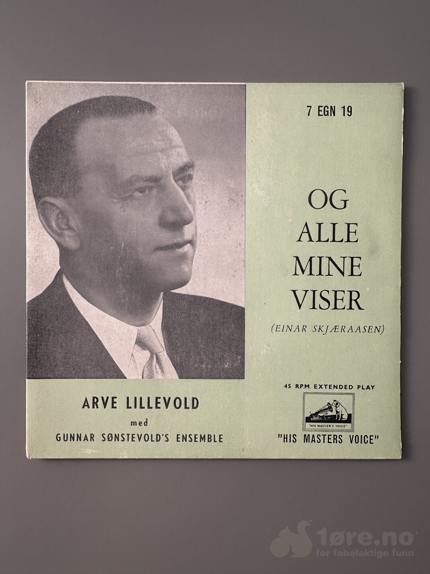 Singel - Arve Lillevold - og alle mine viser