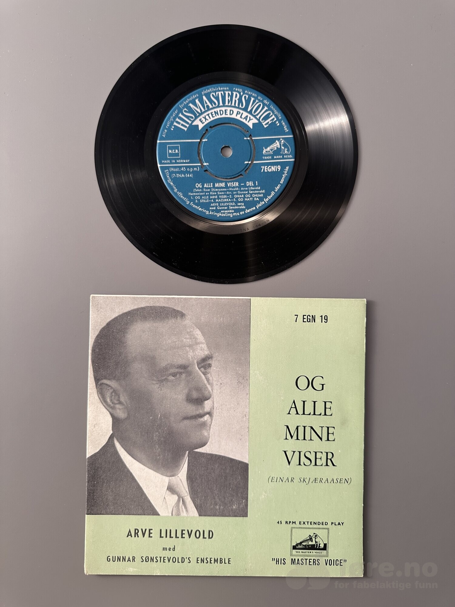 Singel - Arve Lillevold - og alle mine viser, bilde 2