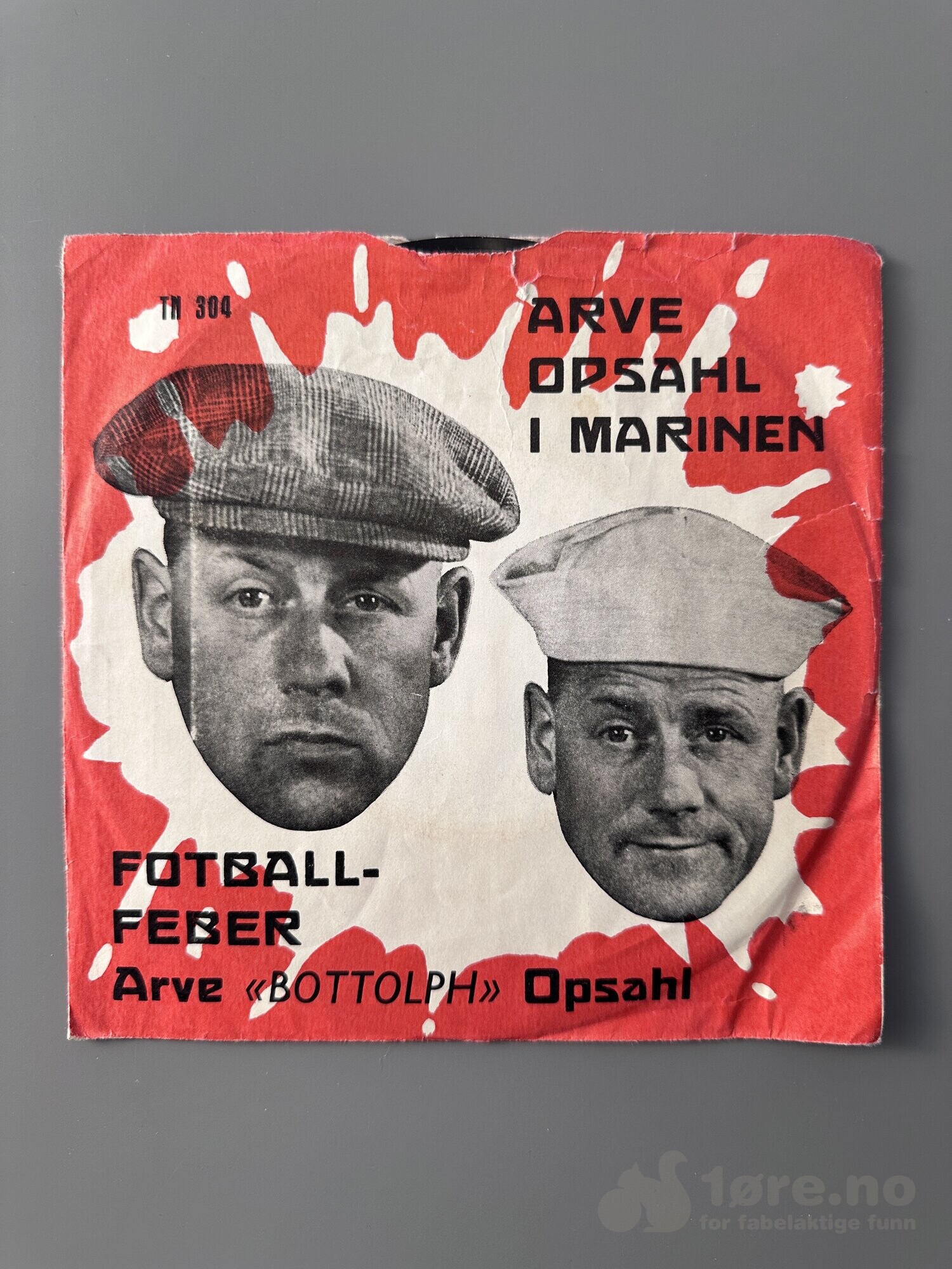 Singel - Arve Opsahl i Marinen - fotball-feber