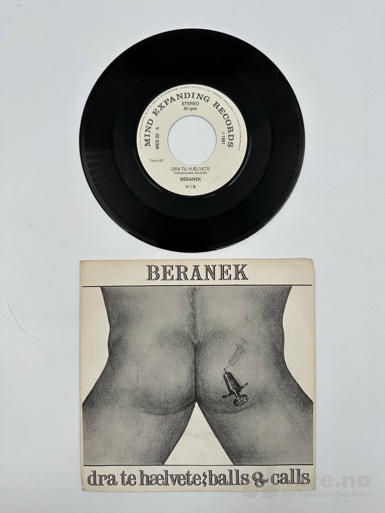 Singel - Beranek – dra te hælvete, bilde 2
